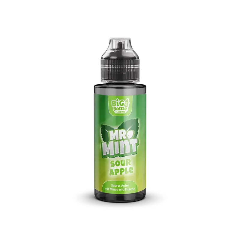 Mr. Mint Aroma Longfill - Sour Apple - 10ml in 120ml Flasche