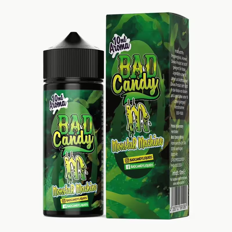 Bad Candy Longfill - Monstar Machine - 10ml Aroma in 120ml Flasche