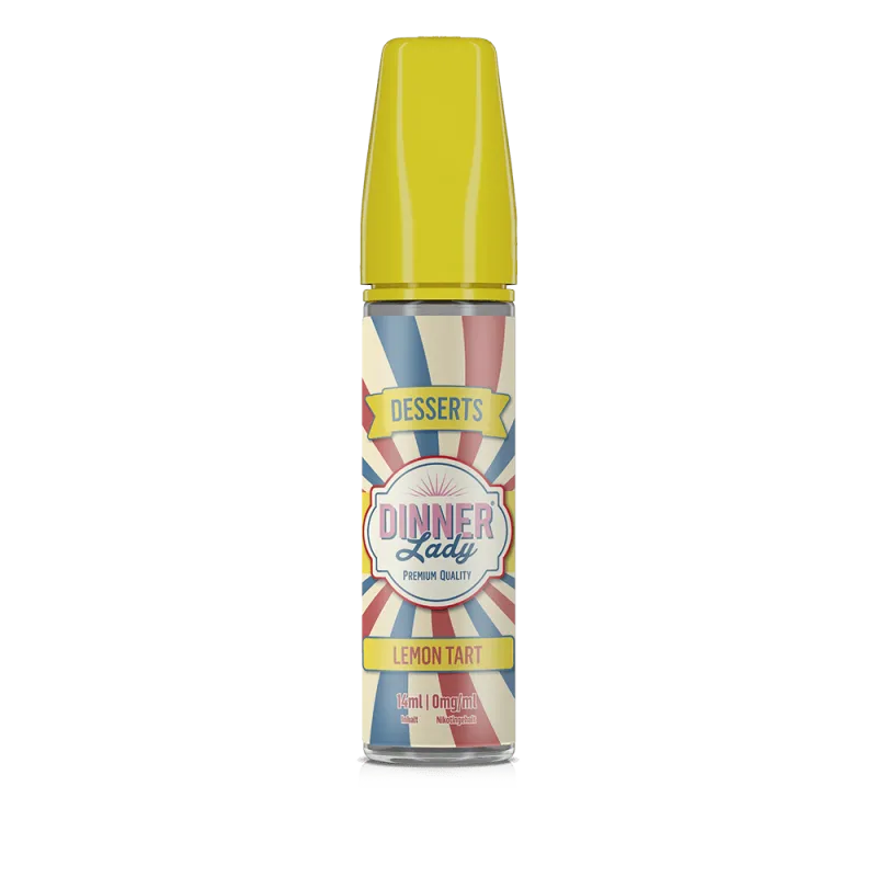Dinner Lady Aroma Longfill - Lemon Tart - 14ml in 60ml Flasche
