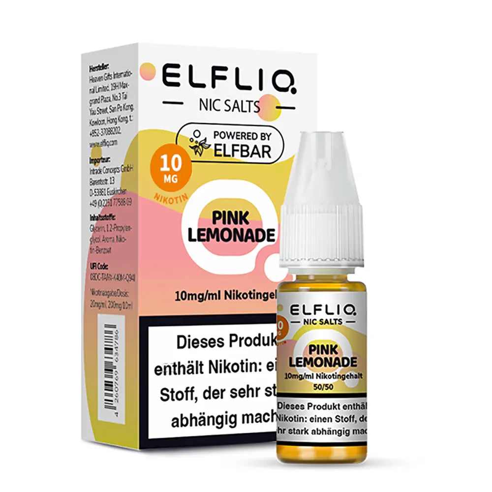 ELFLIQ Pink Lemonade 10mg 10ml