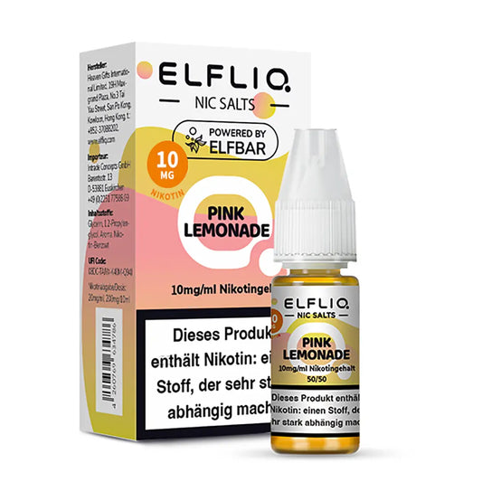 ELFLIQ Pink Lemonade 10mg 10ml