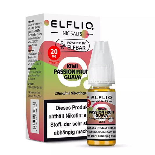 ELFLIQ Kiwi Passion Fruit Guava 20mg 10ml