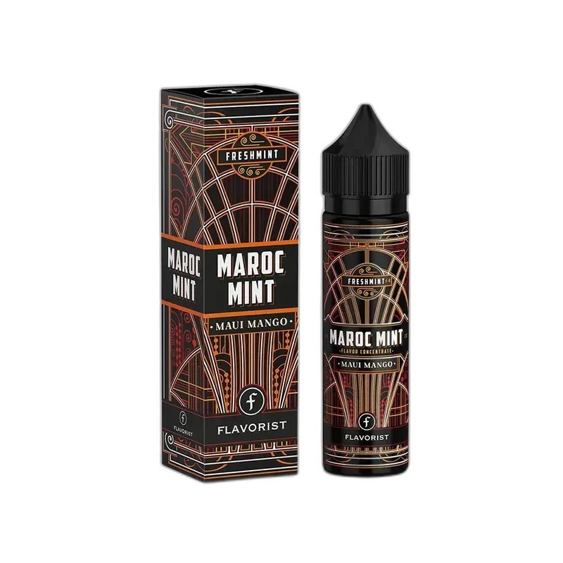 Flavorist Aroma Longfill - Maroc Mint Maui Mango - 10ml Aroma in 60ml Flasche