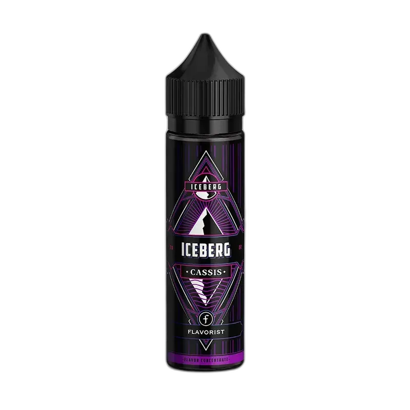 Flavorist Aroma Longfill - Iceberg Cassis - 10ml in 60ml Flasche