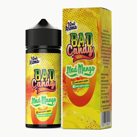Bad Candy Longfill - Mad Mango - 10ml Aroma in 120ml Flasche
