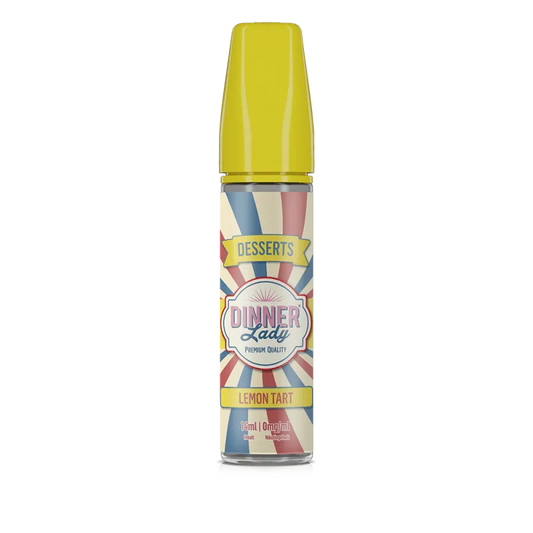 Dinner Lady Aroma Longfill - Lemon Tart - 14ml in 60ml Flasche