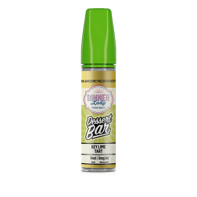 Dinner Lady Aroma Longfill - Key Lime Tart - 14ml in 60ml Flasche