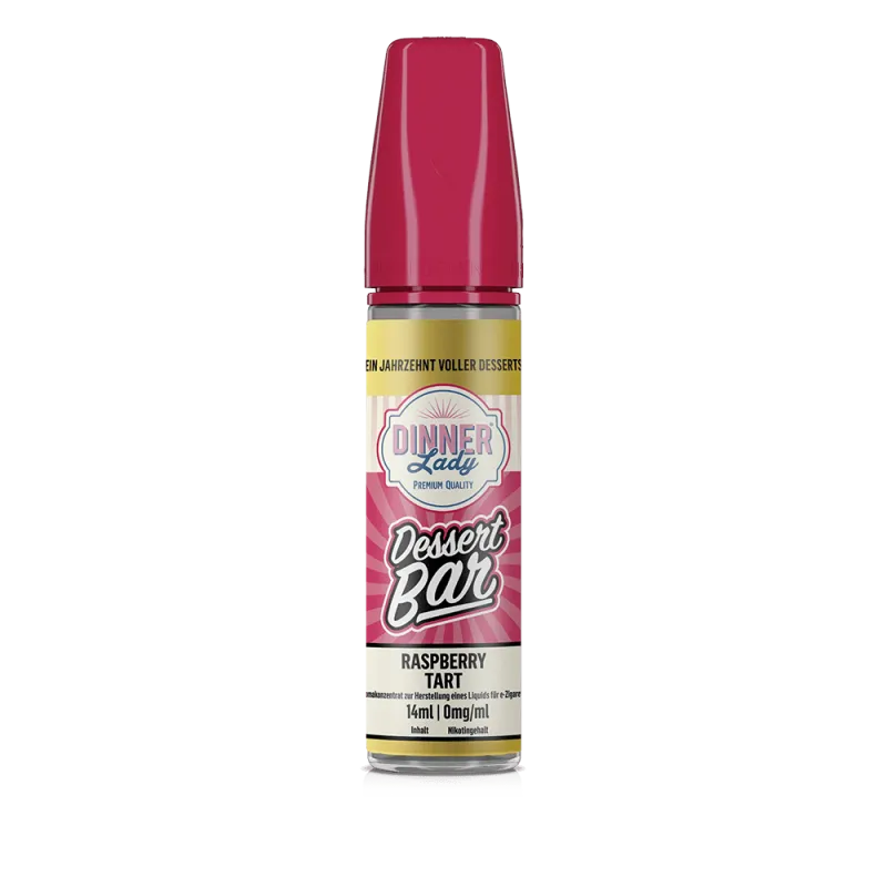 Dinner Lady Aroma Longfill - Raspberry Tart - 14ml in 60ml Flasche