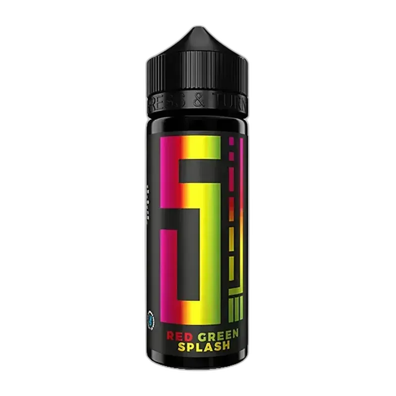 5EL Longfill - Red Green Splash - 10ml Aroma in 120ml Flasche