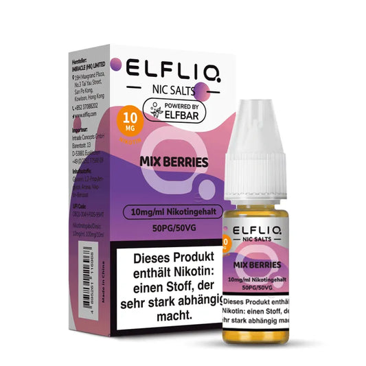 ELFLIQ Mixed Berrys 10mg 10ml