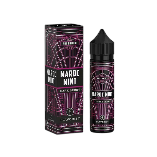 Flavorist Aroma Longfill - Maroc Mint Dark Berry - 10ml Aroma in 60ml Flasche