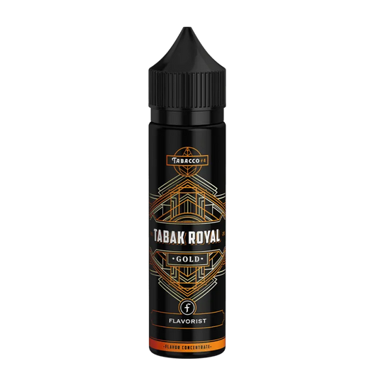 Flavorist Aroma Longfill - Tabak Royal Gold - 7ml in 60ml Flasche