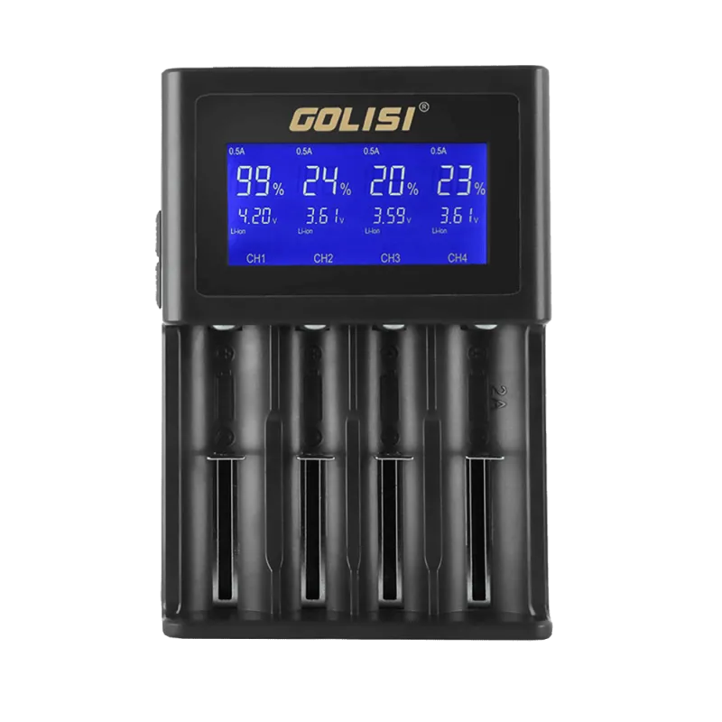 Golisi Smart S4 Ladegerät 4-Schacht /2A