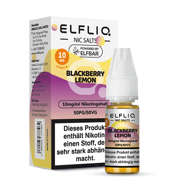ELFLIQ Blackberry Lemon 10ml