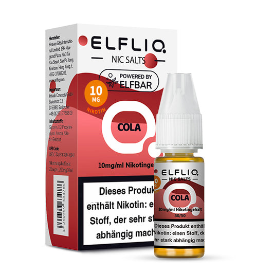 ELFLIQ Cola 10mg 10ml