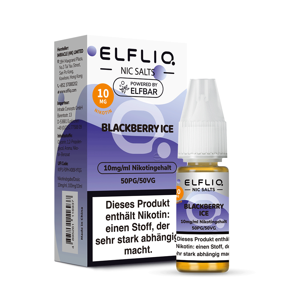 ELFLIQ Blackberry Ice 10ml