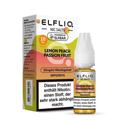 ELFLIQ Lemon Peach Passion Fruit 10ml