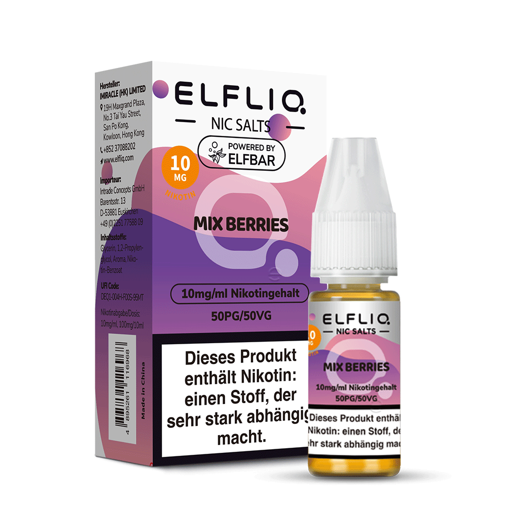 ELFLIQ Mixed Berrys 10ml